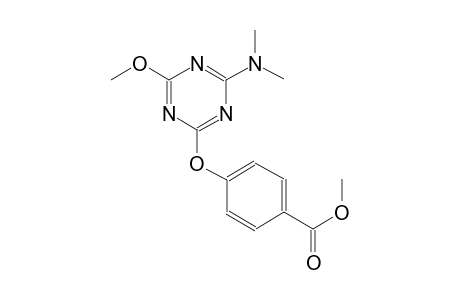 benzoic acid, 4-[[4-(dimethylamino)-6-methoxy-1,3,5-triazin-2-yl]oxy]-, methyl ester