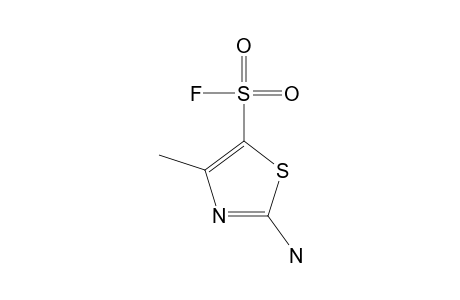 2-amino-4-methyl-5-thiazolesulfonyl fluoride