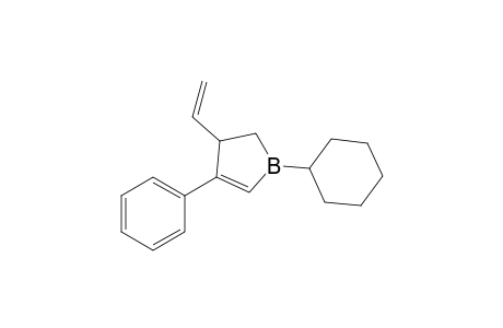 1-cyclohexyl-3-ethenyl-4-phenyl-2,3-dihydroborole