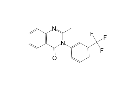 2-methyl-3-(alpha,alpha,alpha-trifluoro-m-tolyl)-4(3H)-quinazolinone