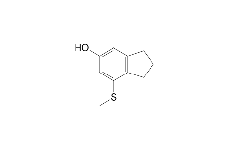 7-(methylthio)-2,3-dihydro-1H-inden-5-ol