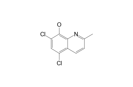 5,7-Dichloro-2-methyl-8-quinolinol