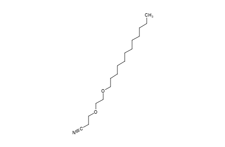 PROPIONITRILE, 3-/2-/DODECYLOXY/ETHOXY/-,