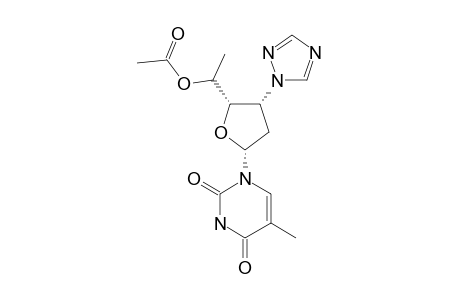 1-[5-O-ACETYL-BETA-L-ARABINO-HEXOFURANOSYL)-THYMIDINE