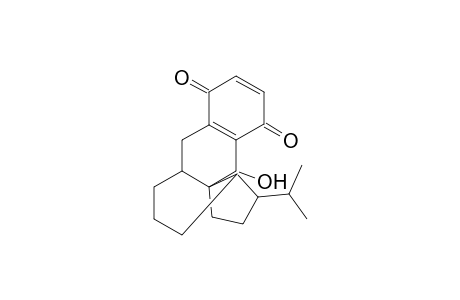 12-Hydroxy-3-isopropyl-1,2,3,3a,4,5,6,6a,7,12-decahydrocyclopenta[d]anthracene-8,11-dione