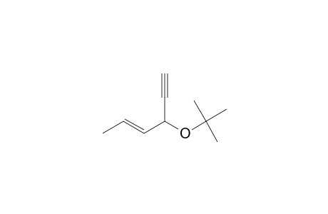 4-Hexen-1-yne, 3-(1,1-dimethylethoxy)-