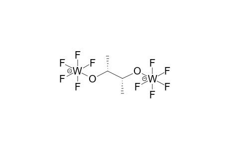 (D,L)-DECAFLUORO(2,3-BUTYLENDIOXY)DITUNGSTENE DIANION