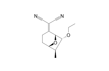 (1R,5S,6R,7S)-7-ETHOXY-6-METHYL-8-OXABICYCLO-[3.2.1]-OCTAN-2-YLIDENE-MALONO-NITRILE