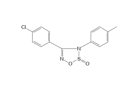 4-(p-chlorophenyl)-3-(p-tolyl)-3H-1,2,3,5-oxathiadiazol-2-one