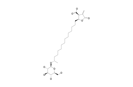 (3S,4S,18S)-18-O-BETA-D-GLUCOPYRANOSIDE-PROTOCONSTIPATIC-ACID