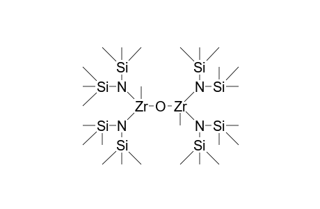 /.my.-Oxo/-bis(dimethyl-bis[bis(trimethylsilyl)-amino] zirconium)