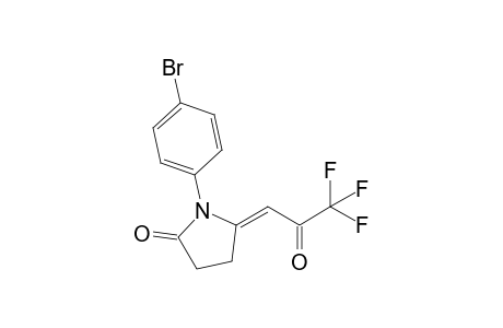 1-(4'-BROMOPHENYL)-5-(3,3,3-TRIFLUORO-2-OXO-PROPYLIDENE)-PYRROLIDIN-2-ONE