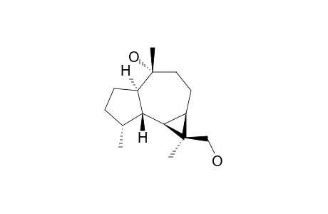 14-ENDOHYDROXYGLOBULOL ; (1S,2S,3R,4R,7R,8R,11R)-3-HYDROXYMETHYL-3,7,11-TRIMETHYLTRICYCLO(6.3.0.02,4)UNDECAN-7-OL