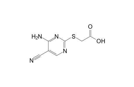 [(4-amino-5-cyano-2-pyrimidinyl)thio]acetic acid