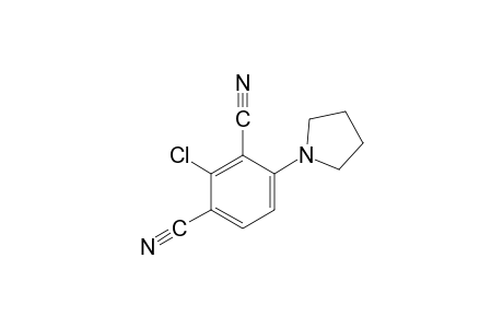 2-chloro-4-(1-pyrrolidinyl)isophthalonitrile