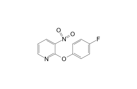 2-(p-fluorophenoxy)-3-nitropyridine