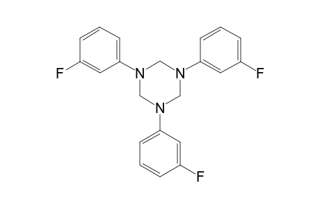 1,3,5-tris(3-fluorophenyl)-1,3,5-triazinane