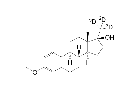 3-Methoxy-17.alpha.-(trideuteriomethyl)estra-1,3,5(10)-trien-17.beta.-ol