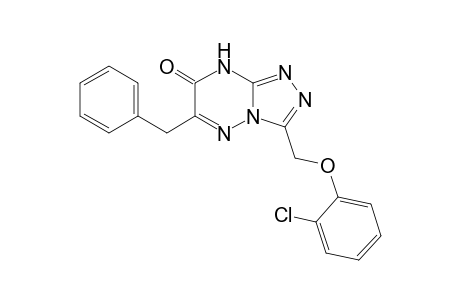 6-Benzyl-3-(2-chlorophenyloxymethyl)-1,2,4-triazolo[4,3-b]1,2,4-triazine-7(8H)-one