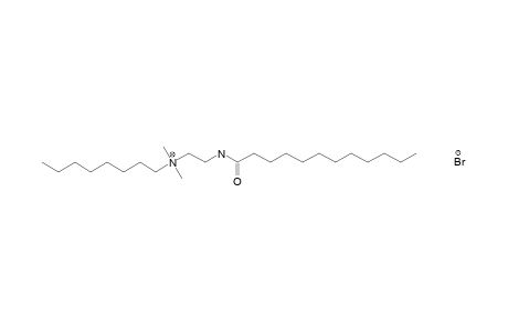 dimethyl(2-lauramidoethyl)octylammonium bromide