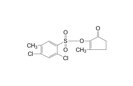 4,6-dichloro-m-toluenesulfonic acid, 2-methyl-5-oxo-1-cyclopenten-1-yl ester