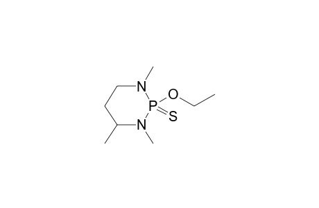 2-ETHOXY-2-THIOXO-1,3,4-TRIMETHYL-1,3,2-DIAZAPHOSPHORINANE