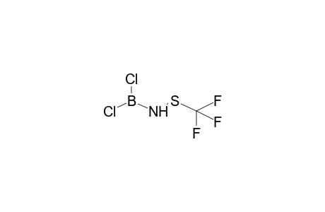 N-TRIFLUOROMETHYLSULPHENYLAMINO(DICHLORO)BORANE