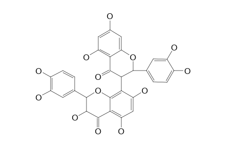 BIS-3-(3',4',5,7-TETRAHYDROXY-FLAVANONE)-8-(3',4',5,7-TETRAHYDROXY-FLAVANONOL)