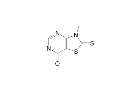 3-methyl-2-sulfanylidene-4H-[1,3]thiazolo[5,4-e]pyrimidin-7-one