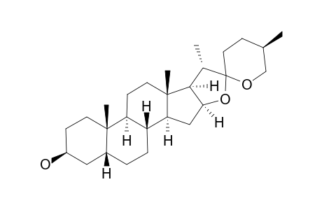 SMILAGENIN=(25R)-5-BETA-SPIROSTAN-3-BETA-OL