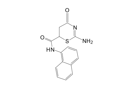 2-Amino-4-keto-N-(1-naphthyl)-5,6-dihydro-1,3-thiazine-6-carboxamide