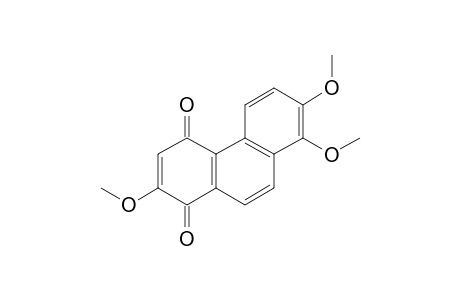 2,7,8-TRIMETHOXY-1,4-PHENANTHRENQUINONE