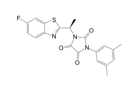 1-(3,5-DIMETHYLPHENYL)-3-[(1R)-1-(6-FLUORO-1,3-BENZOTHIAZOL-2-YL)-ETHYL]-UREA