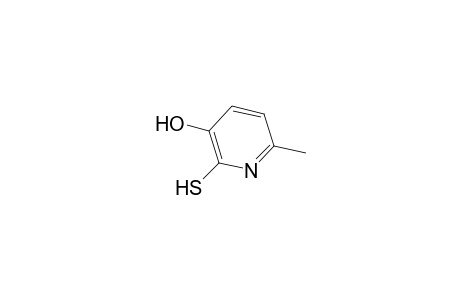 2(1H)-Pyridinethione, 3-hydroxy-6-methyl-