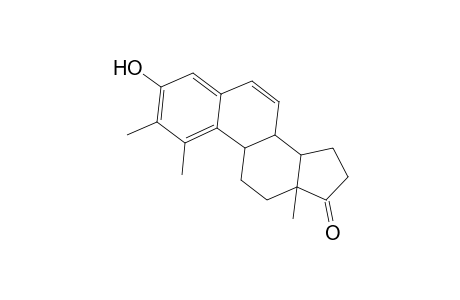 Estra-1,3,5(10),6-tetraen-17-one, 3-hydroxy-1,2-dimethyl-