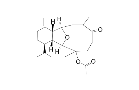 3-ACETOXY-CLADIELL-11(17)-EN-6-ONE;STEREOISOMER-A