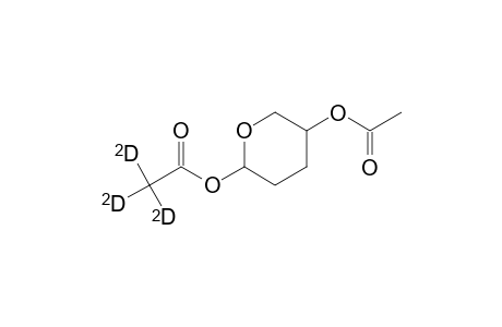 3-Acetoxy-6-trideuteroacetoxytetrahydropyran