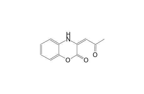 (3E)-3-(2-oxopropylidene)-3,4-dihydro-2H-1,4-benzoxazin-2-one