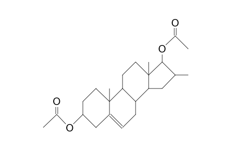 16a-Methyl-androst-5-ene-3b,17a-diol 3,17-diacetate