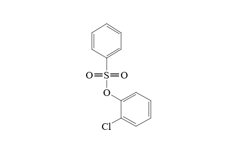 BENZENESULFONIC ACID, o-CHLOROPHENYL ESTER