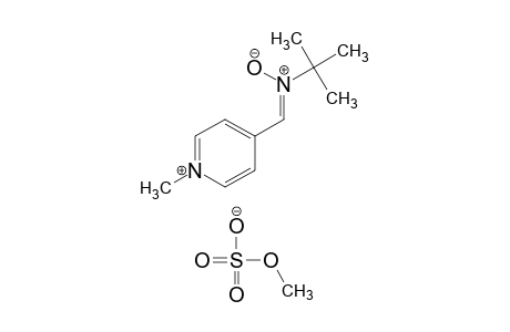 4-(N-tert-butylformimidoyl)-1-methylpyridinium methyl sulfate, N-oxide