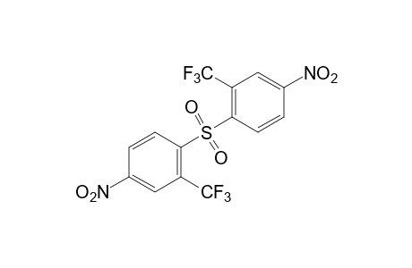 bis(4-nitro-alpha,alpha,alpha-trifluoro-o-tolyl)sulfone