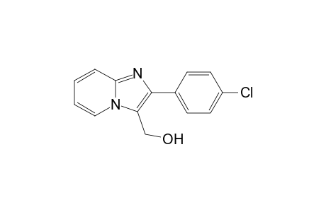 2-(4'-CHLOROPHENYL)-3-HYDROXYMETHYL-IMIDAZO-[1,2-A]-PYRIDINE