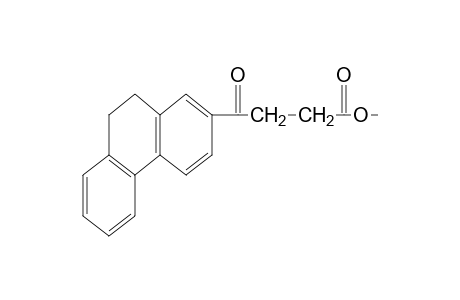 3-[(9,10-dihydro-2-phenanthryl)carbonyl]propionic acid, methyl ester