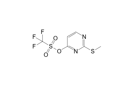 2-METHYLTHIO-4-PYRIMIDINYL-TRIFLATE