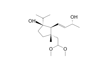 (1R,2R,3R)-3-METHYL-1-ISOPROPYL-2-(3ALPHA-HYDROXYBUT-1E-ENYL)-3-(2-DIMETHOXYETHYL)-1-CYCLOPENTANOL