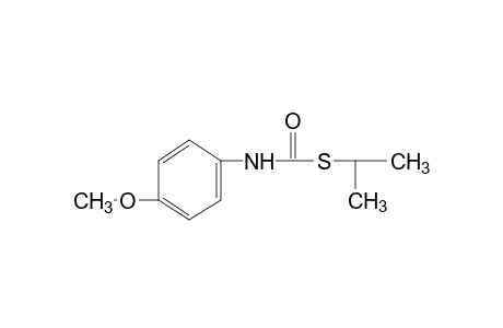 p-methoxythiocarbanilic acid, S-isopropyl ester