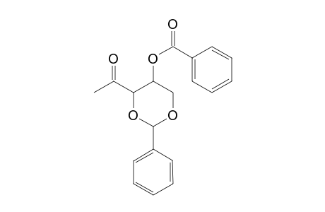 D-erythro-2-Pentulose, 1-deoxy-3,5-O-(phenylmethylene)-, benzoate