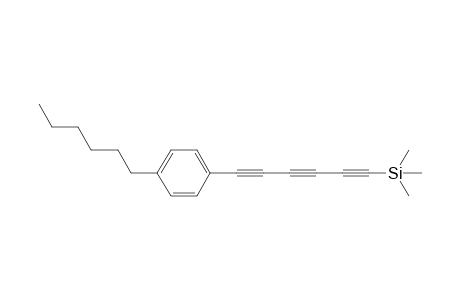 [6-(4-Hexylphenyl)-1,3,5-hexatriynyl]trimethylsilane