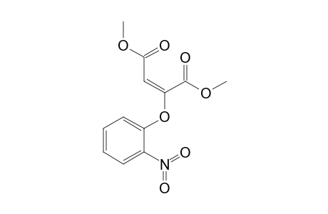 (E)-2-(2-nitrophenoxy)-2-butenedioic acid dimethyl ester